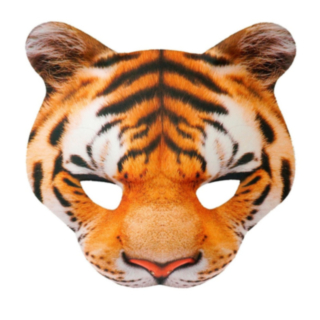 Tiger Halvmask