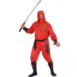 Ninjakrigare Maskeraddräkt