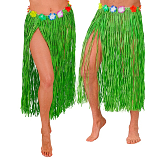 Hula Lång Stråkjol Grön