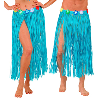 Hula Lång Stråkjol Turkos