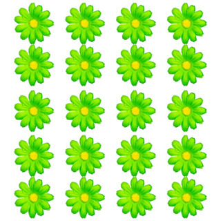 Konstgjorda Blommor Grön