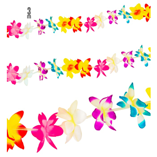 Hawaii Blomstergirlang Flerfärgad