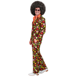 Hippiedude Blommig Maskeraddräkt