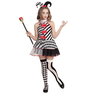 Harlekin Barndräkt