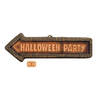 3D Halloweenskylt