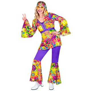 Peace & Love Hippie Maskeraddräkt