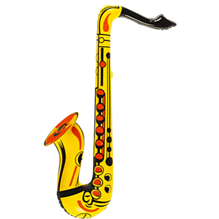 Uppblåsbar Saxofon