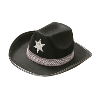 Sheriff Hatt Svart