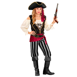 Pirattjej Maskeraddräkt