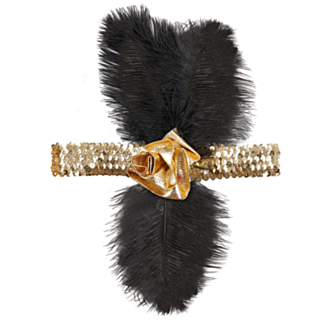 Flapper 20-tal Pannband