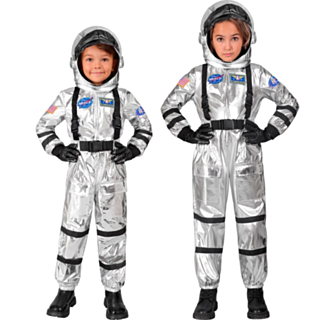 Astronaut Barndräkt Silver