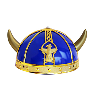 Liten Vikingahjälm Blå