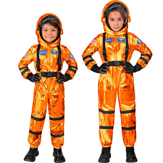 Astronaut Barndräkt Orange