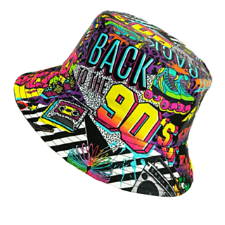 Neon 90-tal Bucket Hat