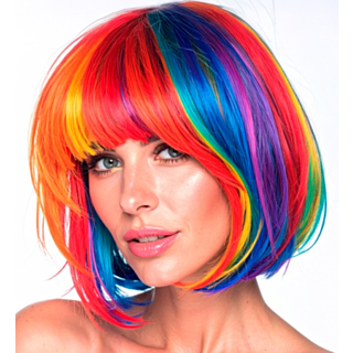 Pride Bob Peruk Regnbåge