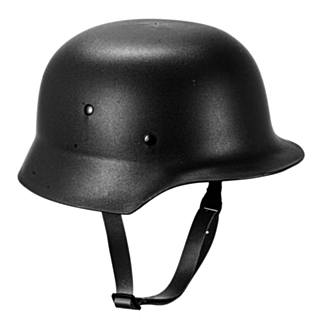 Militärhjälm Svart
