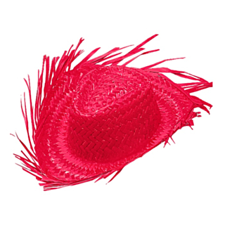 Sombrero Stråhatt Neonrosa