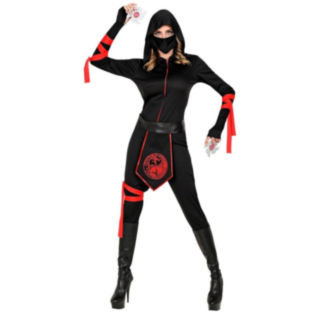 Ninja Maskeraddräkt