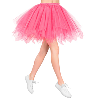 Tutu Kjol Neonrosa