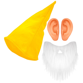 Gnom Maskeradset Gul