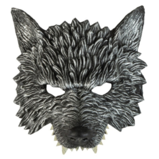 Varulv Mask Grå