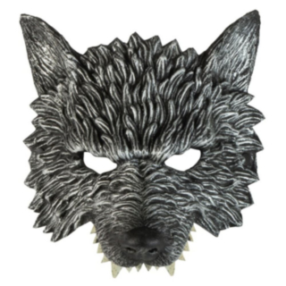 Varulv Mask Grå