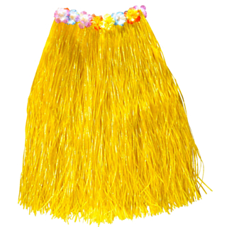 Hawaiiblommor Kjol Gul