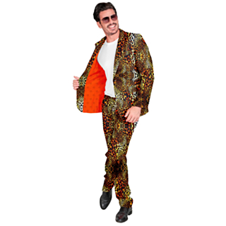 Leopardfläckig Kostym