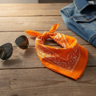 Orange Bandana