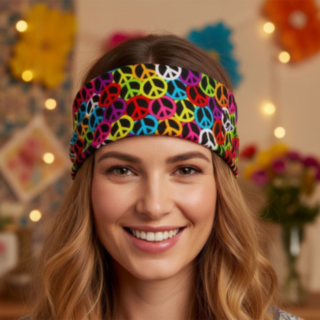 Peace Bomullsbandana