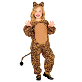 Leopard Barndräkt