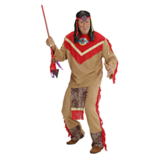 Raging Bull Indiankrigare Maskeraddräkt