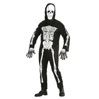 Klassiskt Skelett Maskeraddräkt