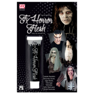 Horror Latex Hud Grå