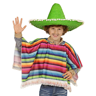 Fiesta Poncho Barndräkt