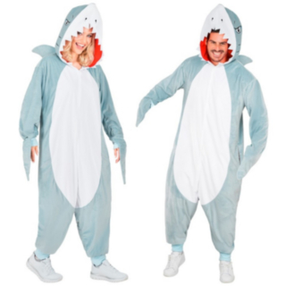 Plysch Haj Maskeraddräkt