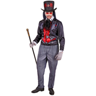 Gotisk Vampyr Maskeraddräkt