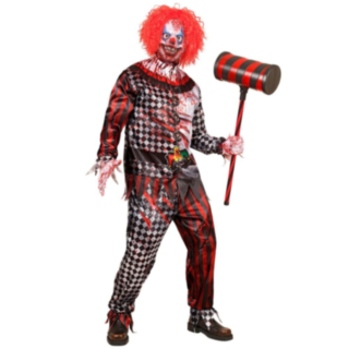 Killer Clown Maskeraddräkt