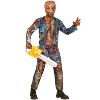 Blodig Zombie Jumpsuit Barndräkt