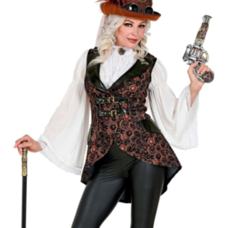 Steampunk Väst Maskeraddräkt