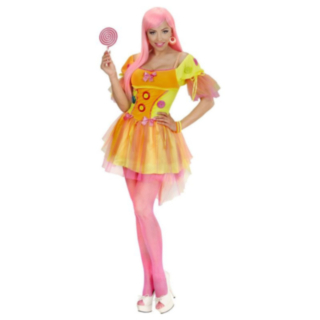 Neon Bubblegum Maskeraddräkt