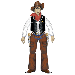 Cowboyfigur
