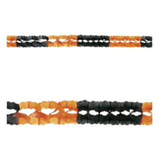 Halloween Girlang Svart/Orange