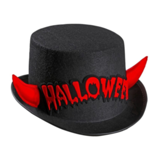 Djävul Halloween Hög Hatt