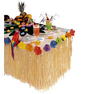Tropisk bordsduk, blomster