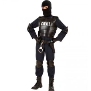 SWAT Officer Barndräkt