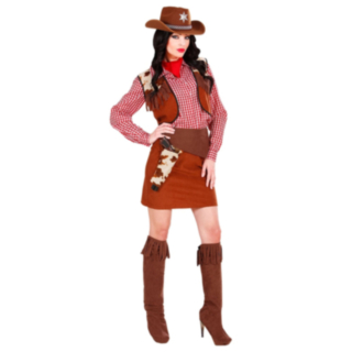 Charmerende Cowgirl Maskeraddräkt