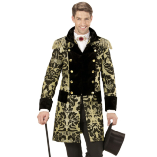 Barock Jacquard Rock Svart/Guld