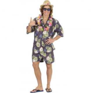 Käck Hawaiikille Maskeraddräkt