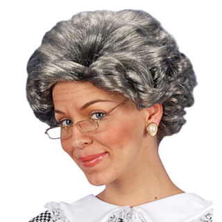 Agatha Peruk Grå